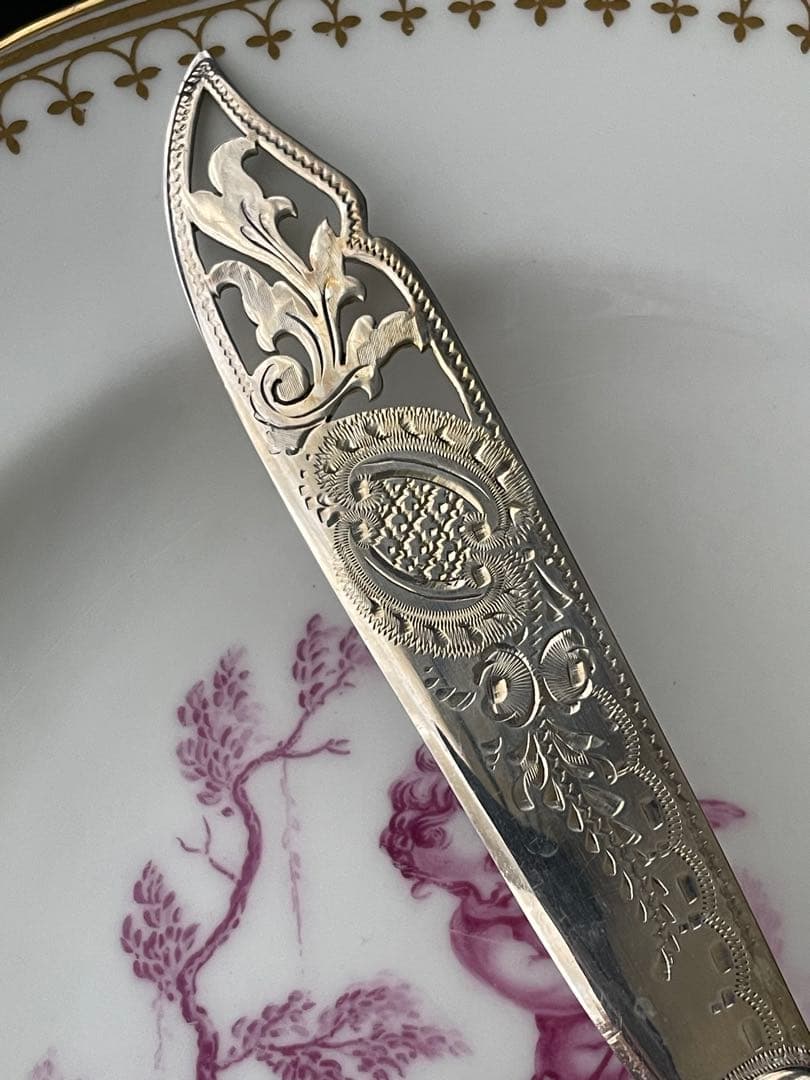 アンティーク　シルバーナイフ