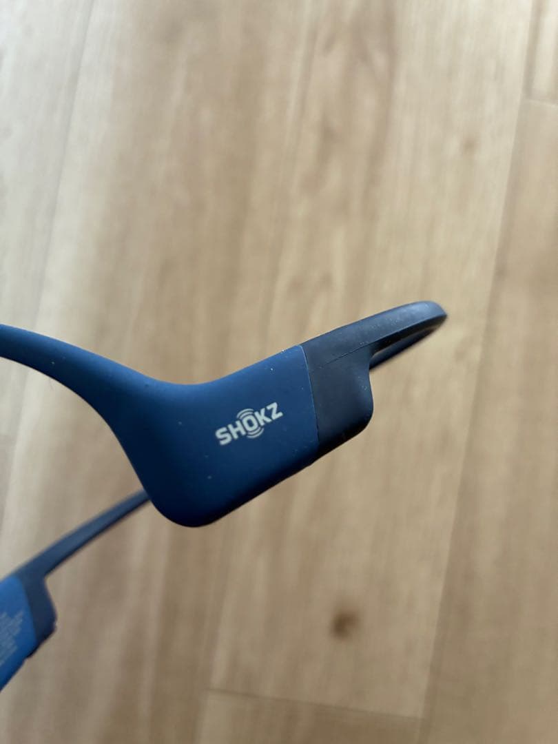SHOKZ OPENRUN 骨伝導USB-Cタイプ　イヤホン ブルー