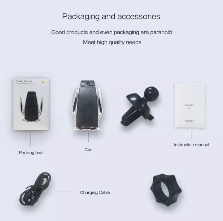 Qi車充電器