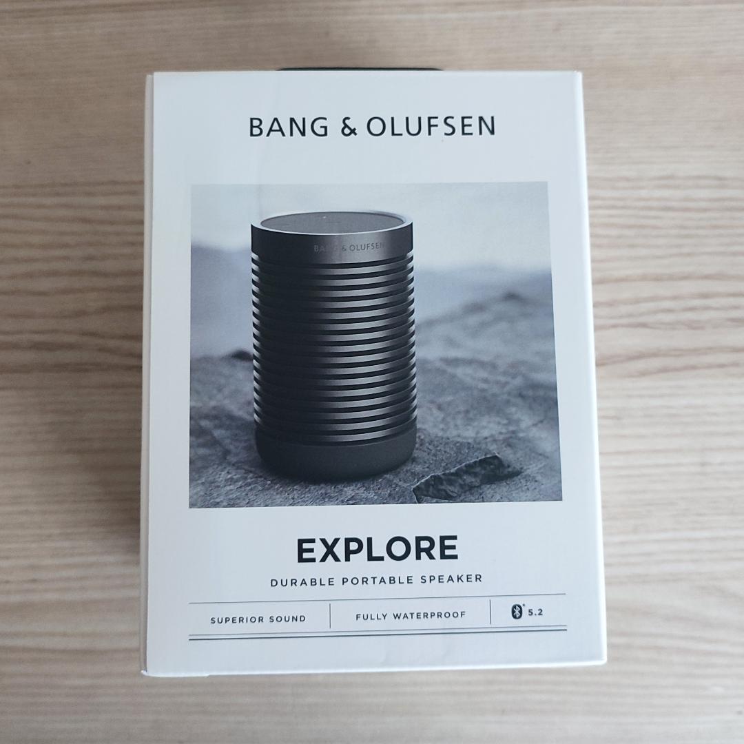 【未使用】Bang & Olufsen スピーカー Explore B&O 黒