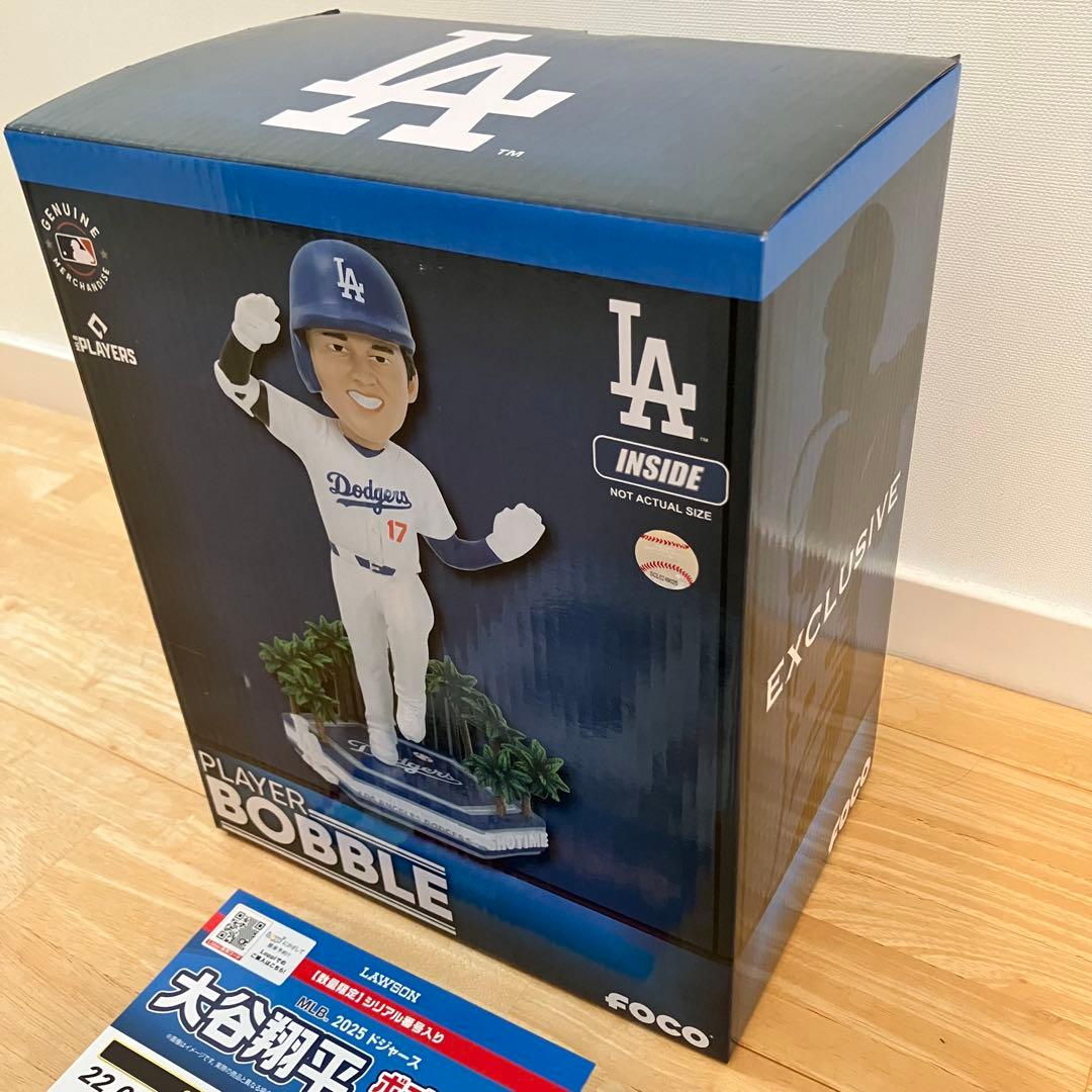 ローソン限定5000個　ドジャース　ボブルヘッド MLB 大谷翔平