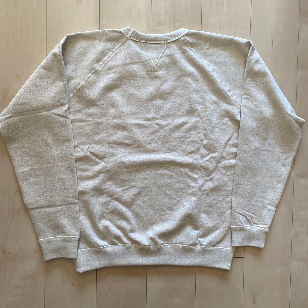 RRL 両Vガゼット ロゴプリント スウェット トレーナー