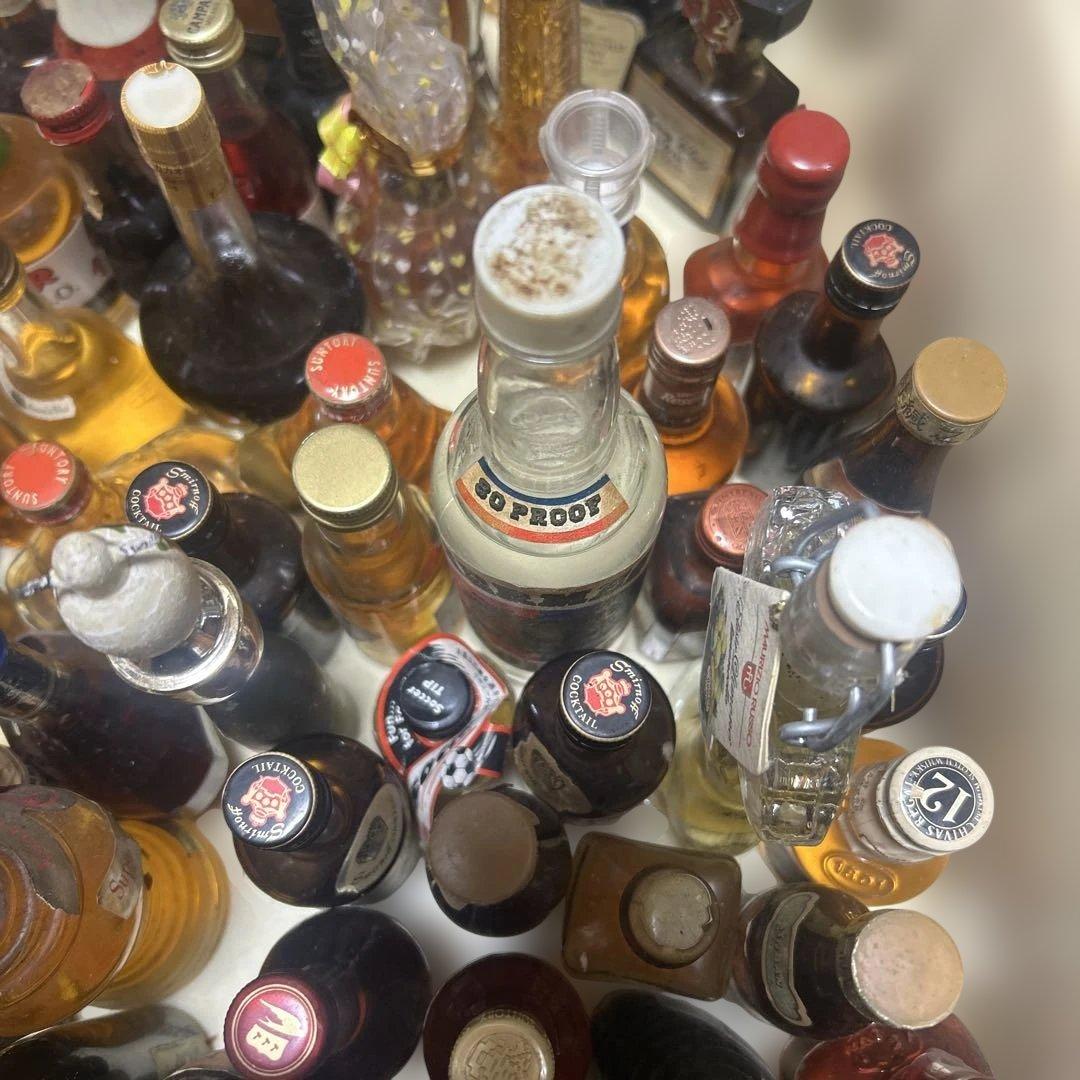 洋酒ミニチュアボトル 大量まとめ売り 約70本前後 コレクター向け