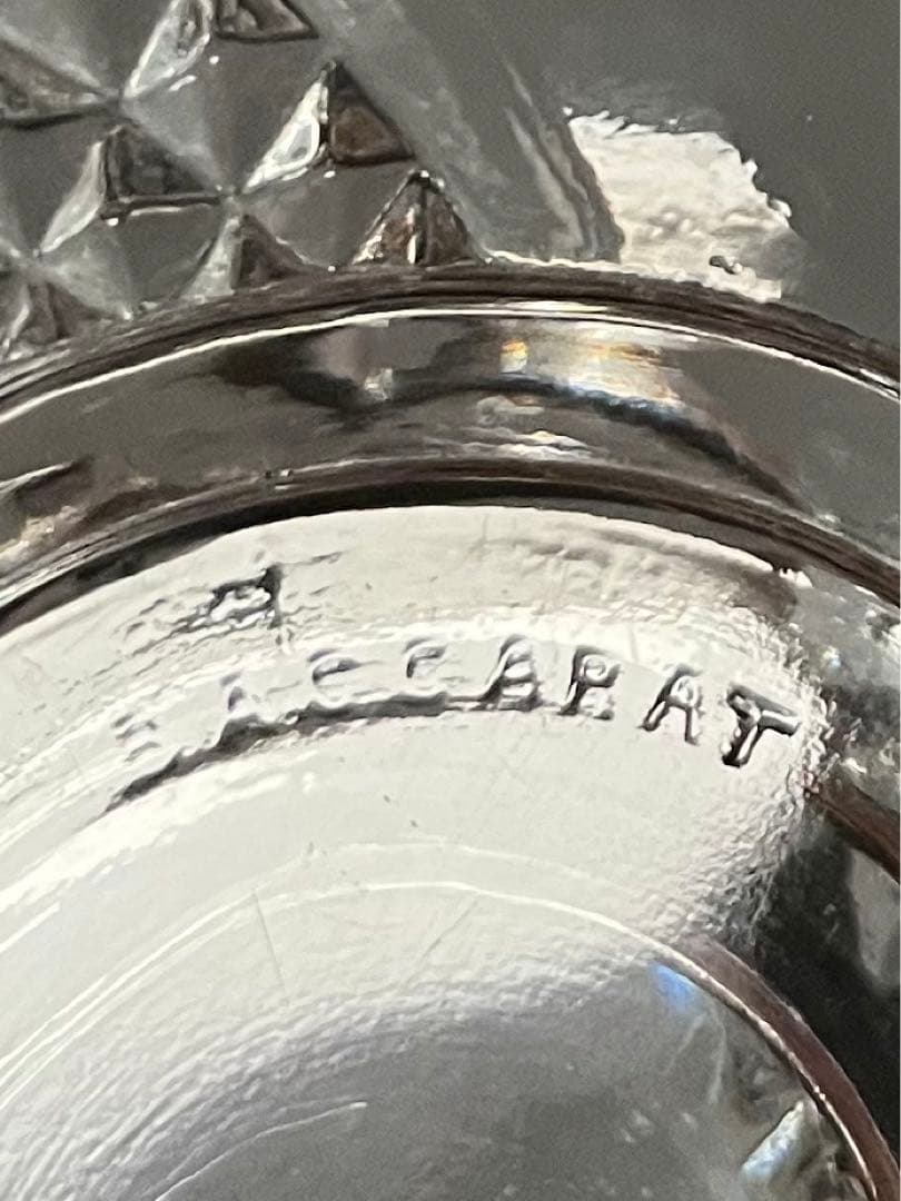 Baccarat バカラ/※大型サイズ　蓋物 セルポンティーヌ サーペンティン