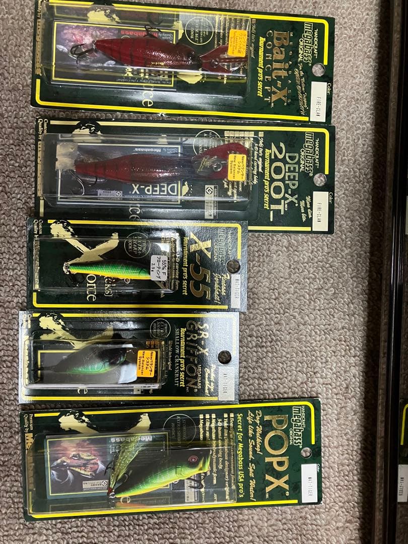 メガバス　エバーグリーン　ジャッカル　デプス ラッキークラフト　人気ルアーset