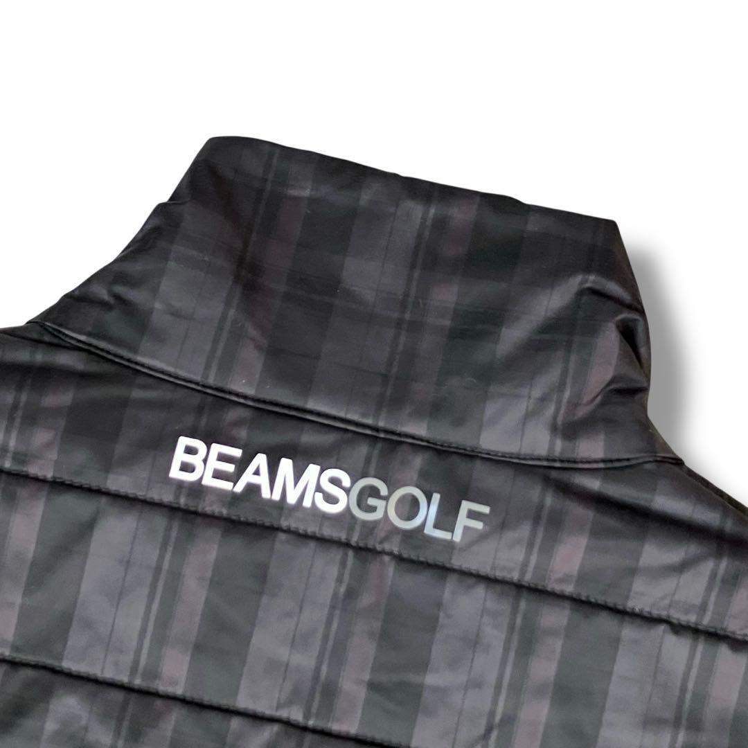 美品✨ビームスゴルフ✨中綿ブルゾンジャケット　ストレッチ抜群　ゴルフウェア