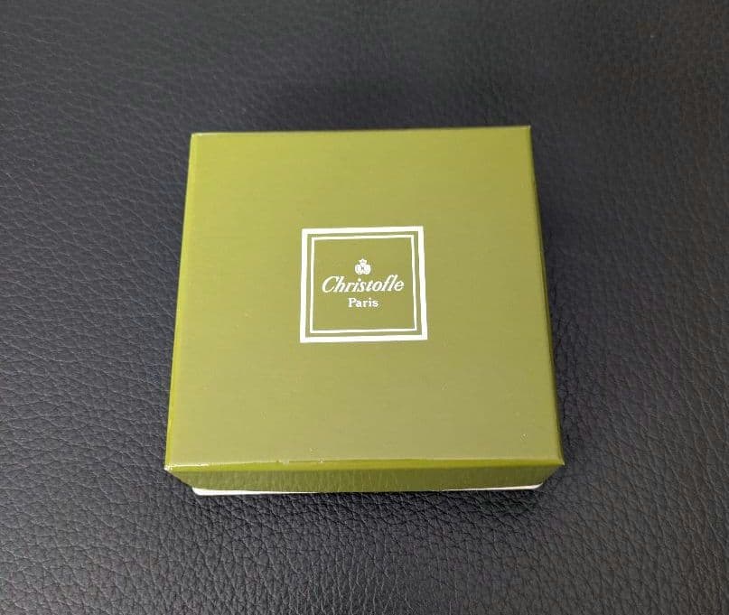 クリストフル　ナイフレスト、箸置きストリエ4点