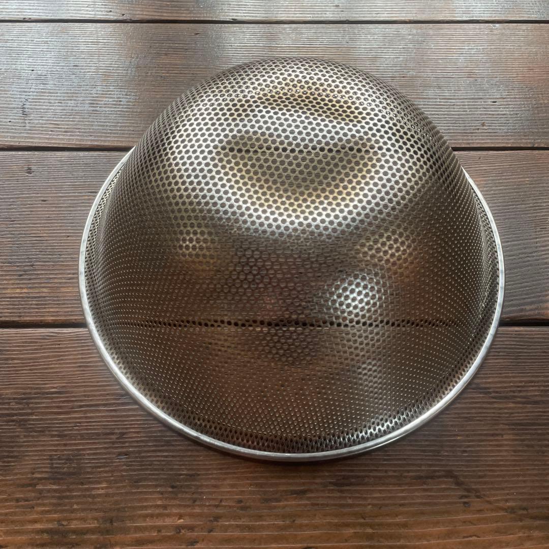 柳総理 ボウル 23 19 16 13 cm パンチングストレーナー 24cm