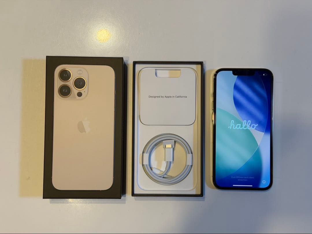 【美品】iphone13pro 512GB ゴールド