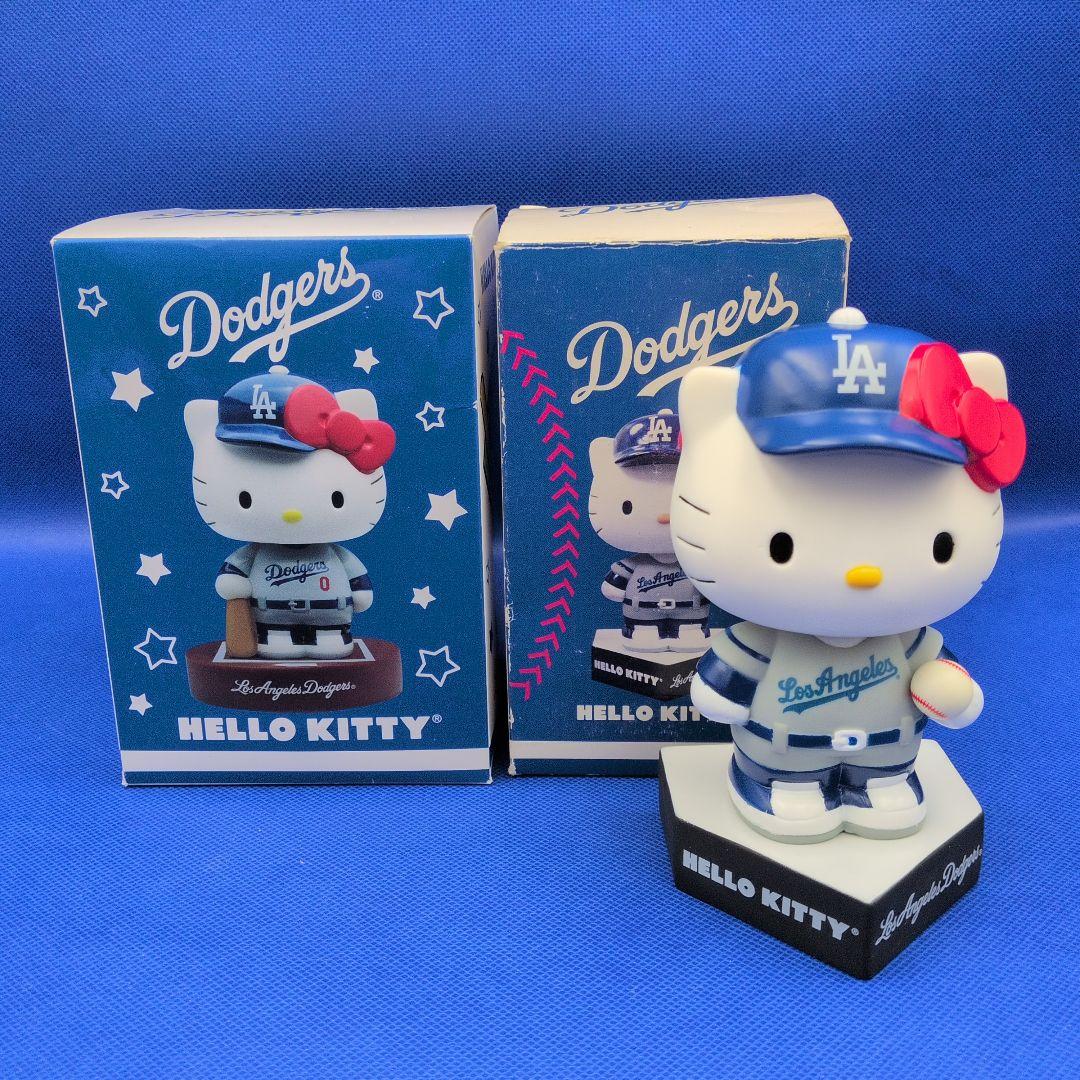 な*み様 ハローキティ ロサンゼルス・ドジャース ボブルヘッド2個セット