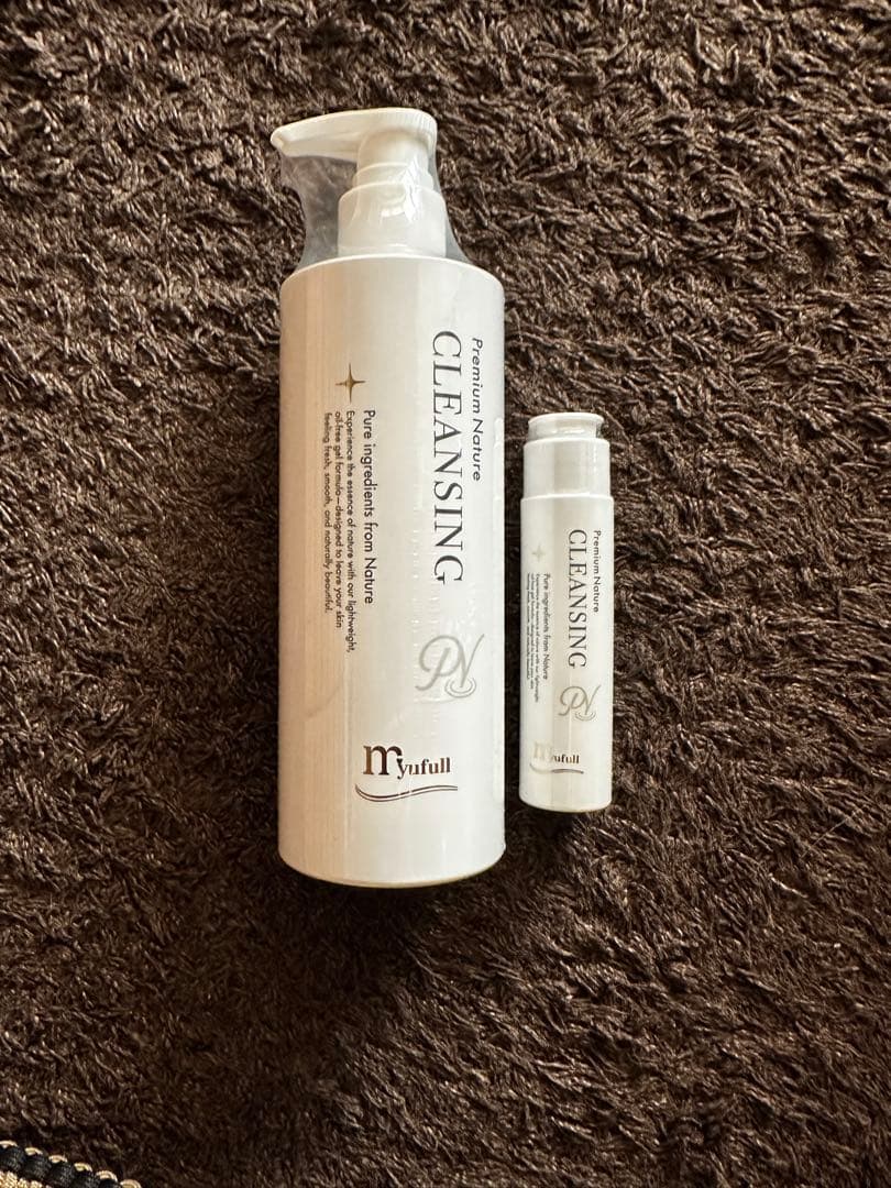 Myfull CLEANSING 250gとおまけミニボトル30g