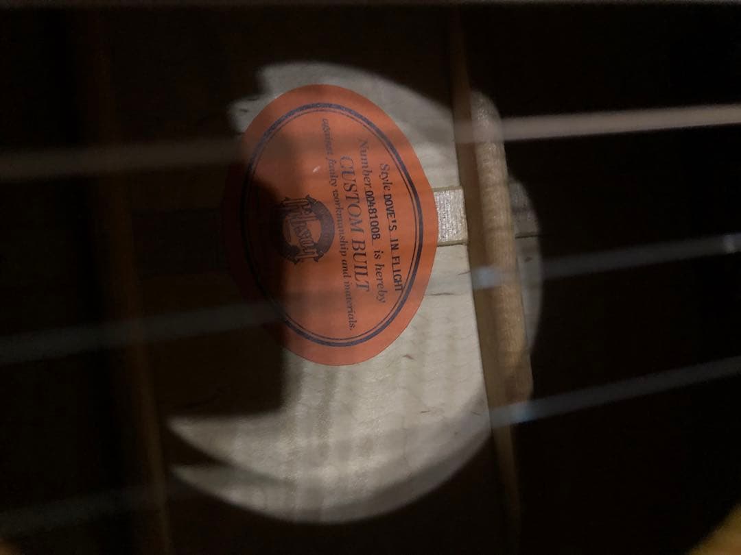 GIBSON DOVE’S IN FLIGT 2001年製