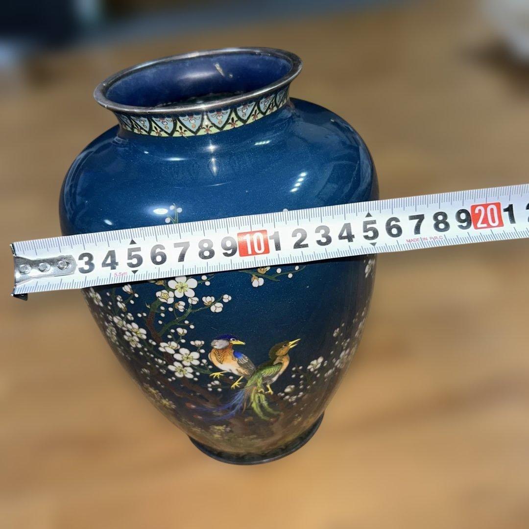 安藤七瀬宝花瓶　純銀