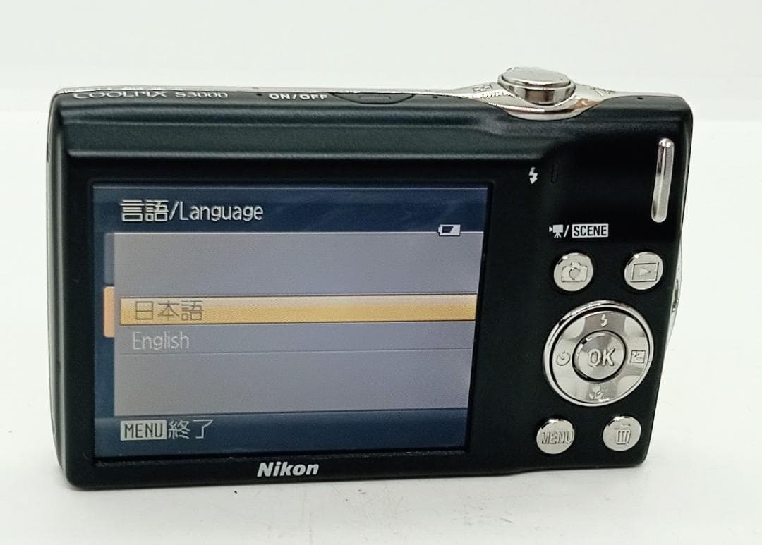 Nikon COOLPIX S3000 コンパクトデジタルカメラ 充電器付き