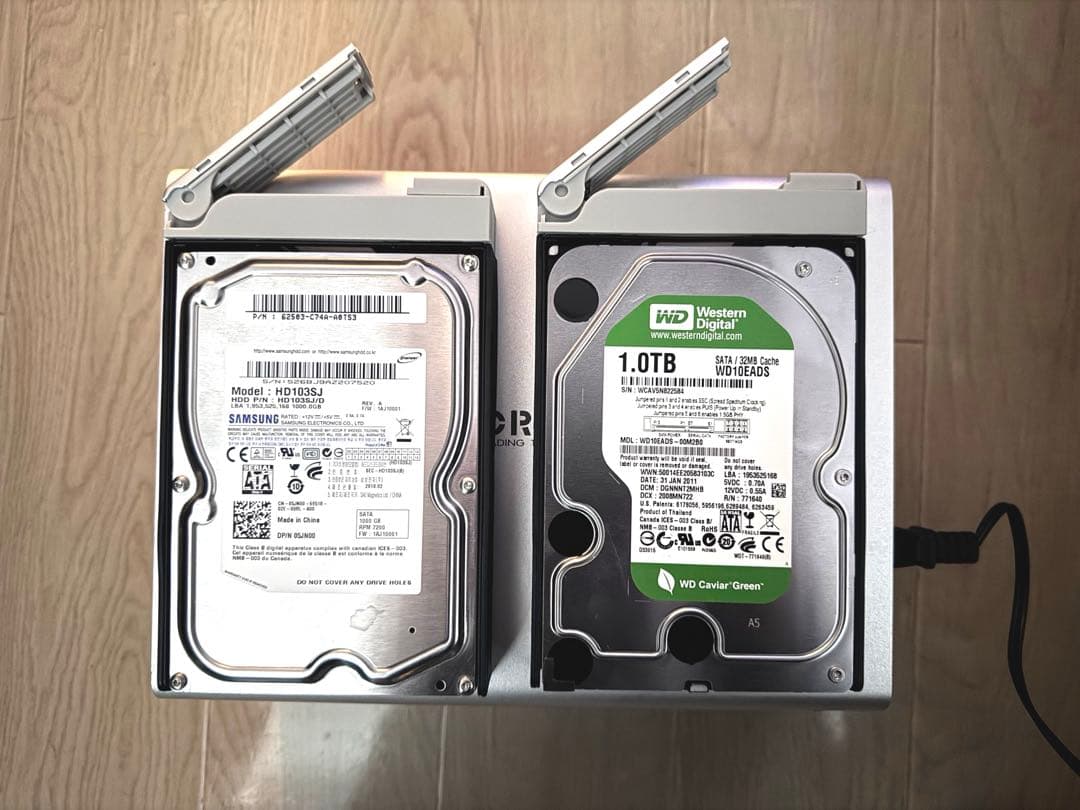 ORICO SSD/HDDケース (※オマケHDD1TBx2個)