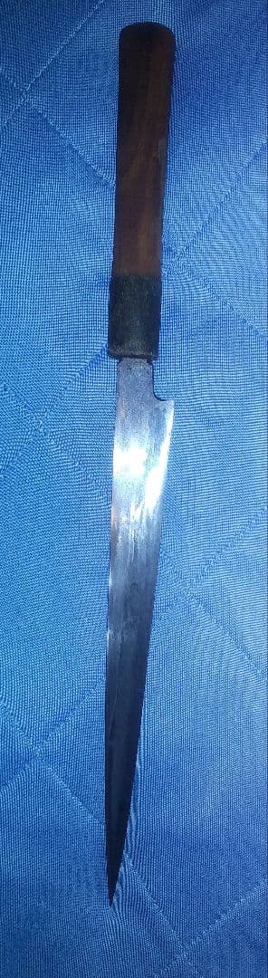 柳刃包丁 4本セット ステンレス製 メーカー不明　中古