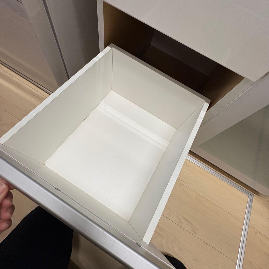 キッチンカウンター　ミドルレンジボード(キュリー2 90MRB WH) ニトリ