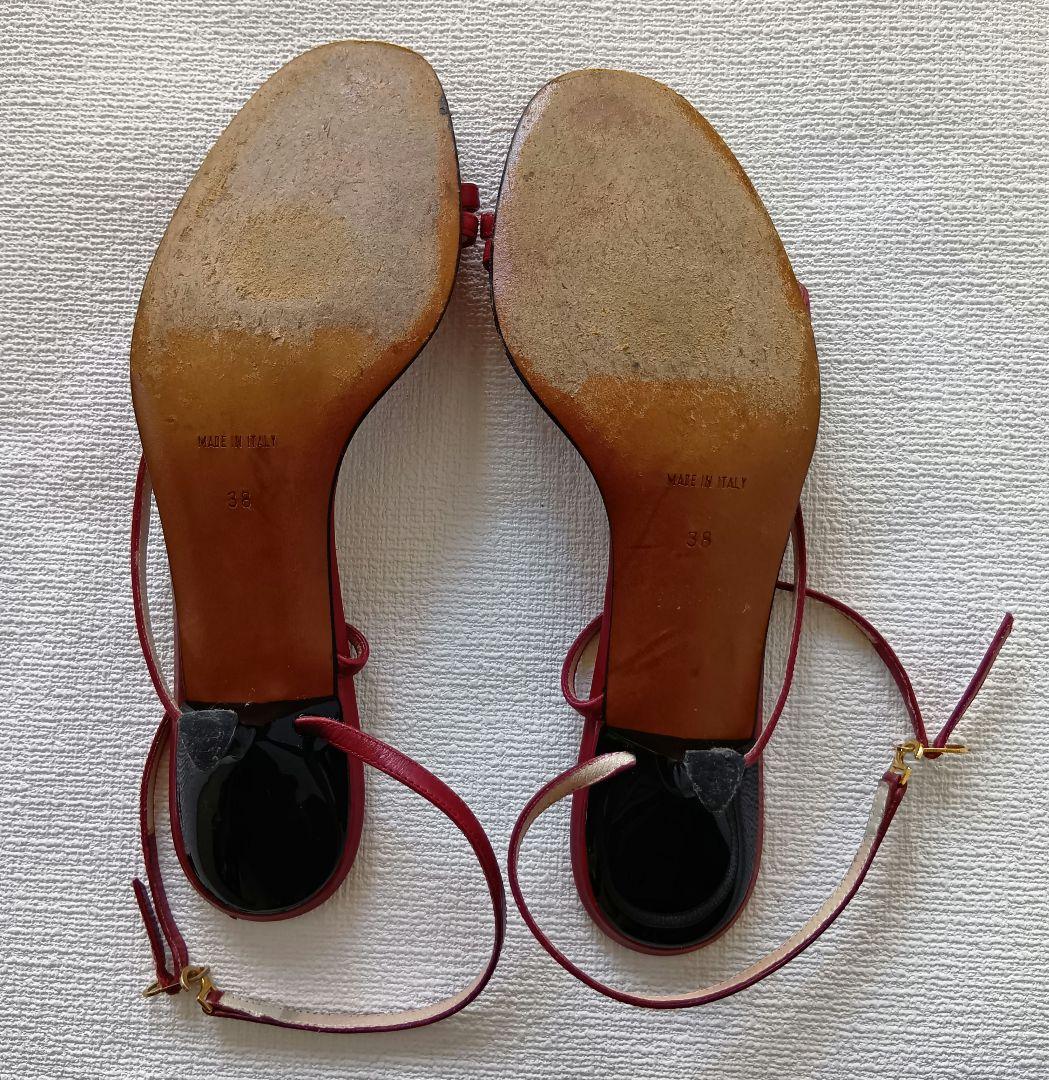 Christian Dior レースアップサンダル