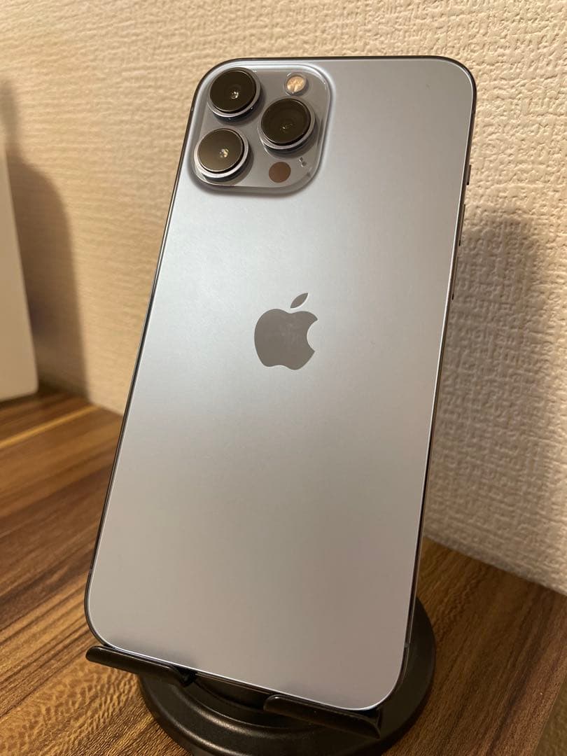 M5【即日発送】バッテリー100%iPhone13ProMaxブルー128GB