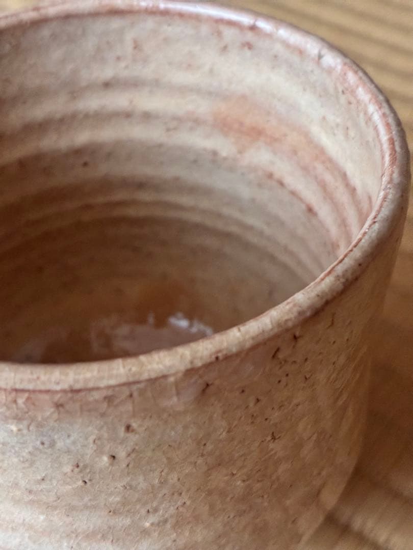茶道具『大野瑞峰作 萩焼 筒茶碗』