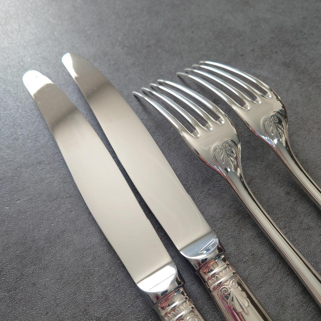 美品 クリストフル マルメゾン テーブルナイフ テーブルフォーク 4点