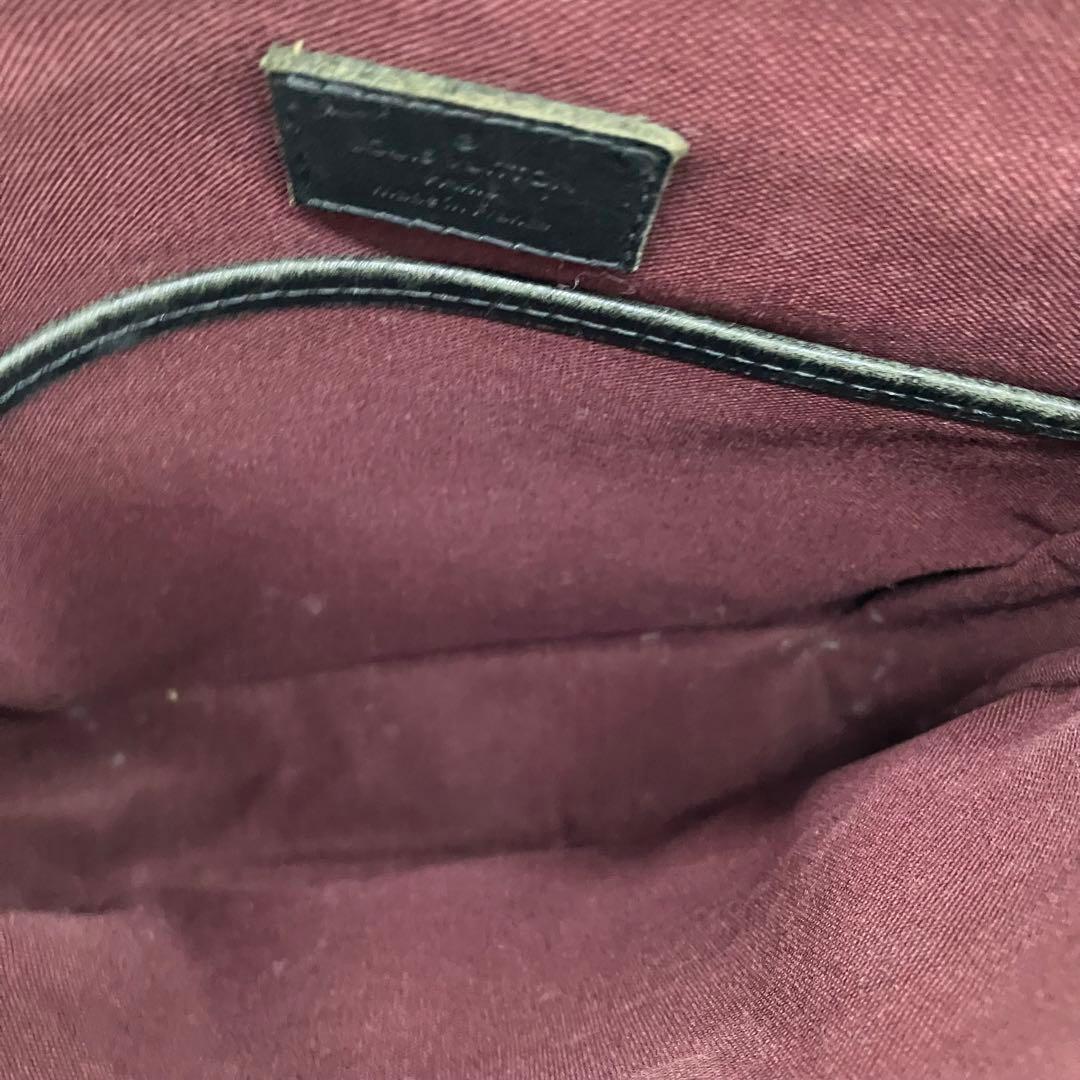 【極美品】　ルイヴィトン　モノグラムマカサー バスPM　ショルダーバッグ　レザー