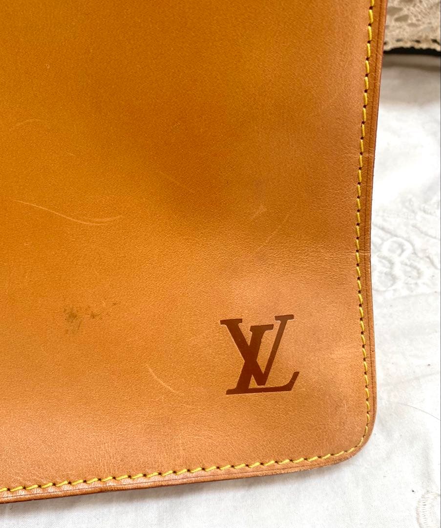 ルイヴィトン　レザートートバッグ　スペシャルオーダー