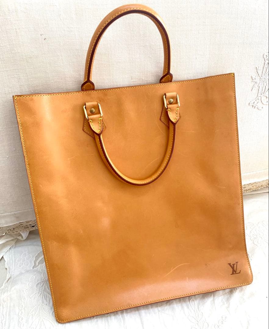 ルイヴィトン　レザートートバッグ　スペシャルオーダー