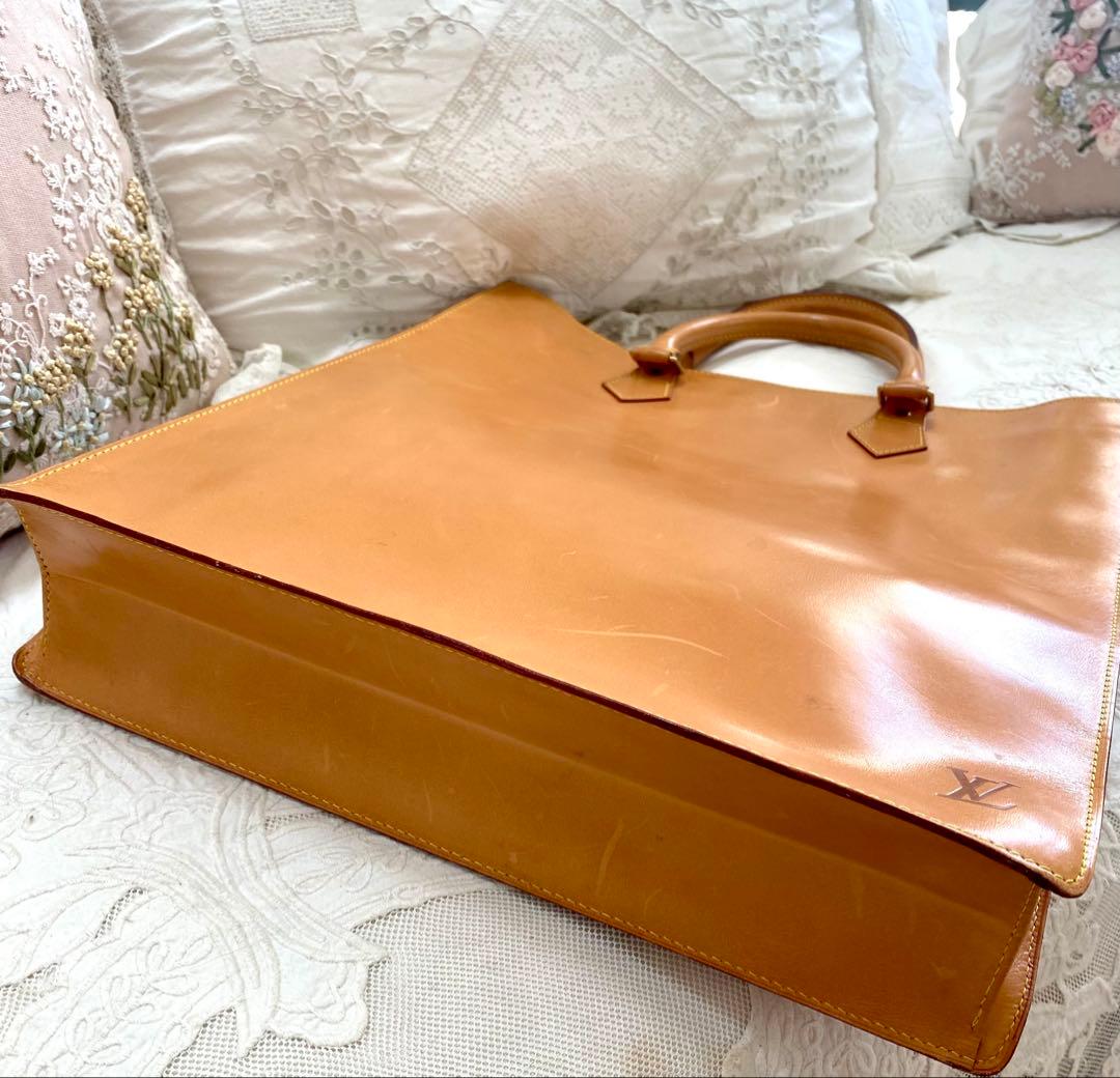 ルイヴィトン　レザートートバッグ　スペシャルオーダー