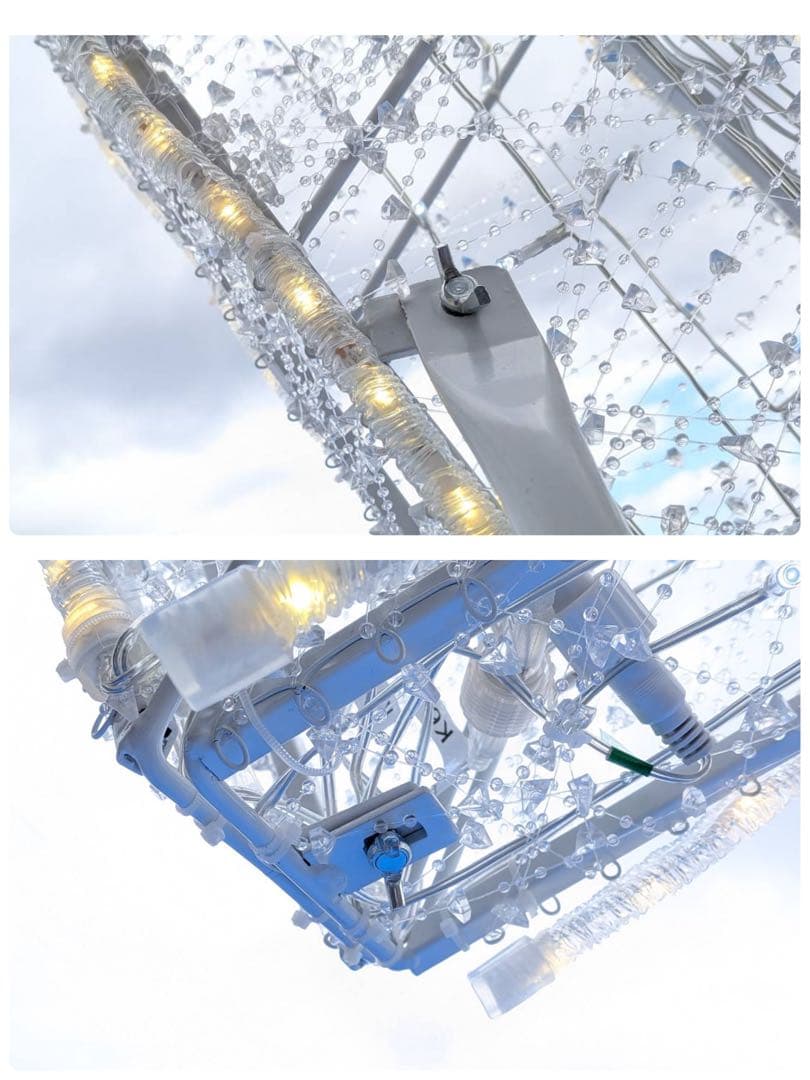 LED スターアーチ 屋内屋外兼用 イルミネーション クリスマス コストコ　大型