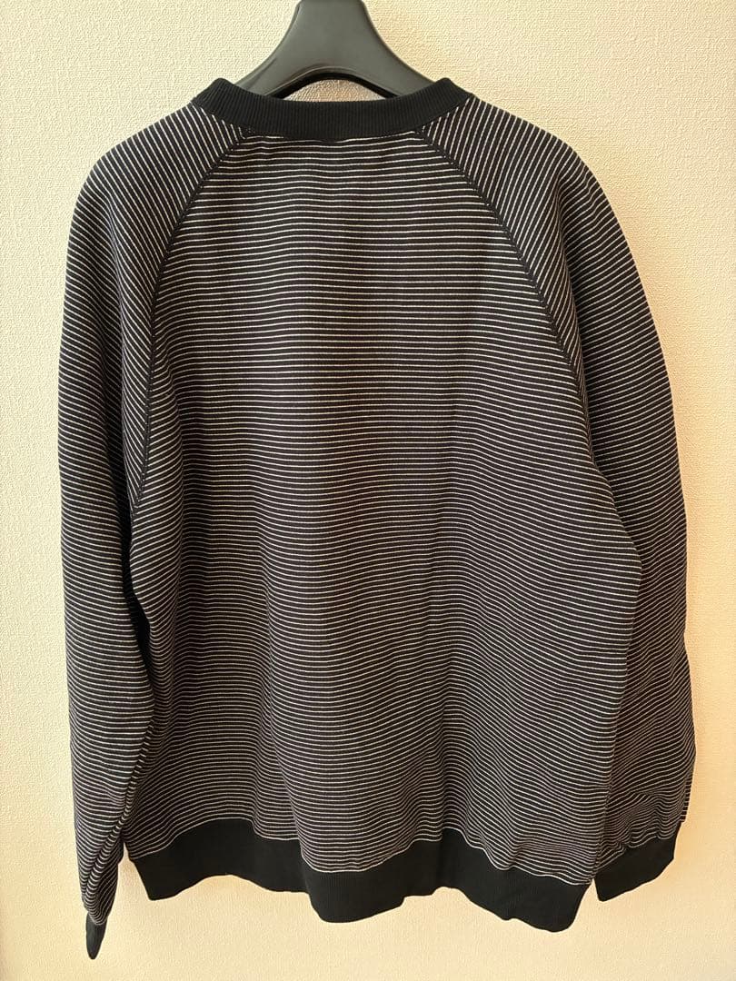 エンノイ　The Ennoy Professional ボーダースウェット　M