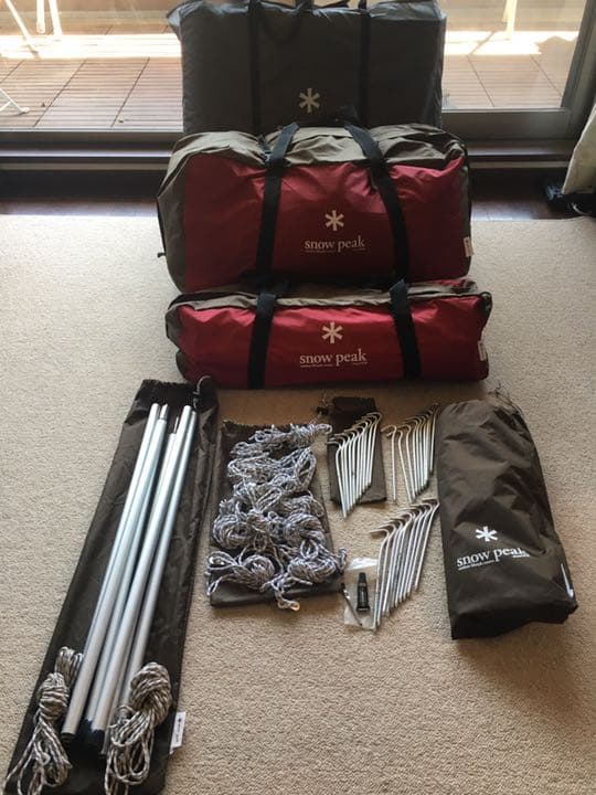スノーピーク ランドロック　4点セット！2021.9月購入品