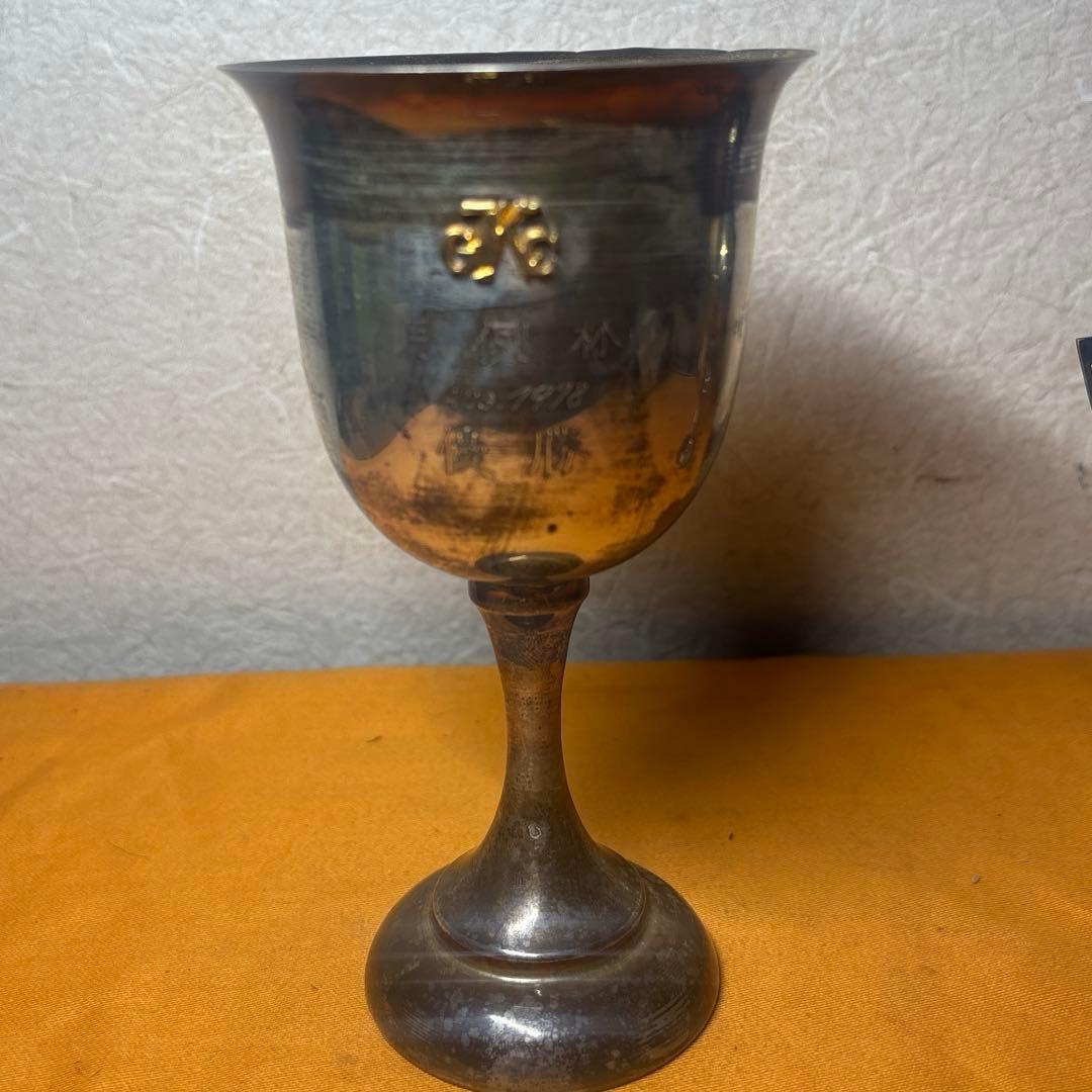 霹靂一線様 專用 銀製　優勝カップ 杯 313g 銀製SILVER 刻印有り