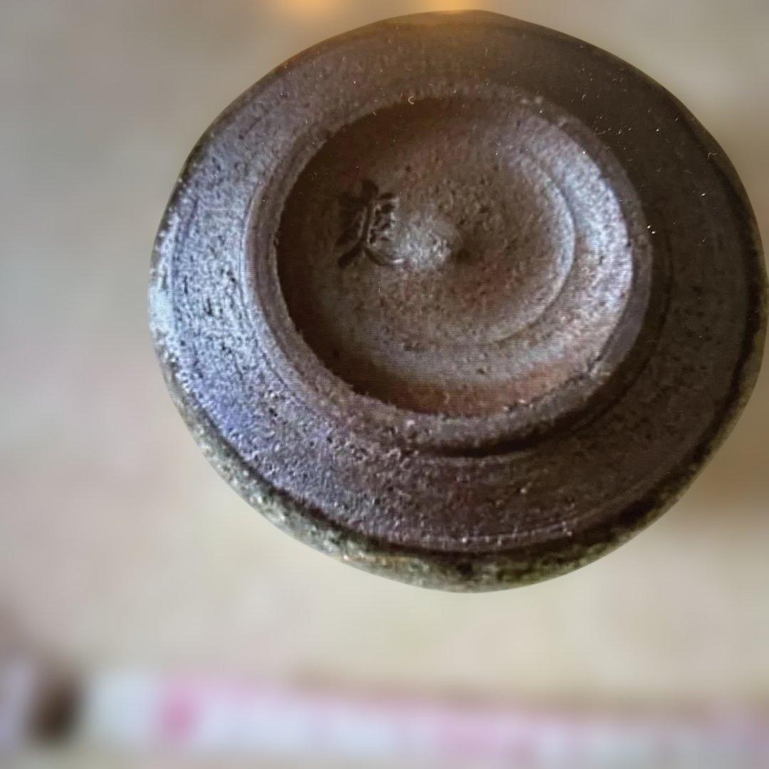 ▶︎ ◎金銀彩草花紋　盃　鈴木爽司 ぐい呑 酒器