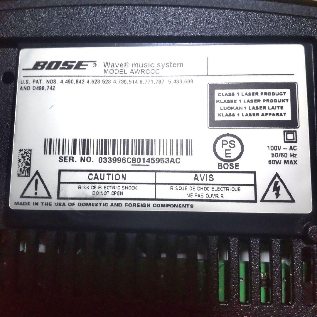 早い者勝ち Bose CD Wave music system III 白