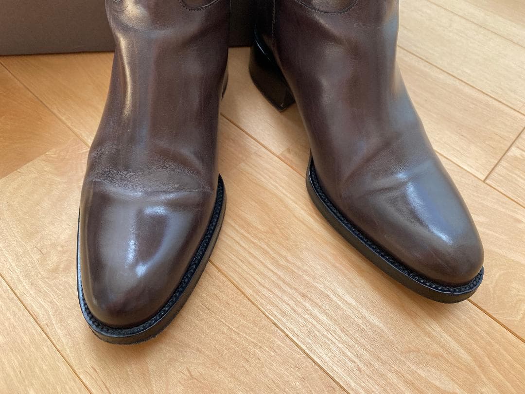 【美品】sartore シングルバックベルト・ロングブーツ／34 1/2 ①