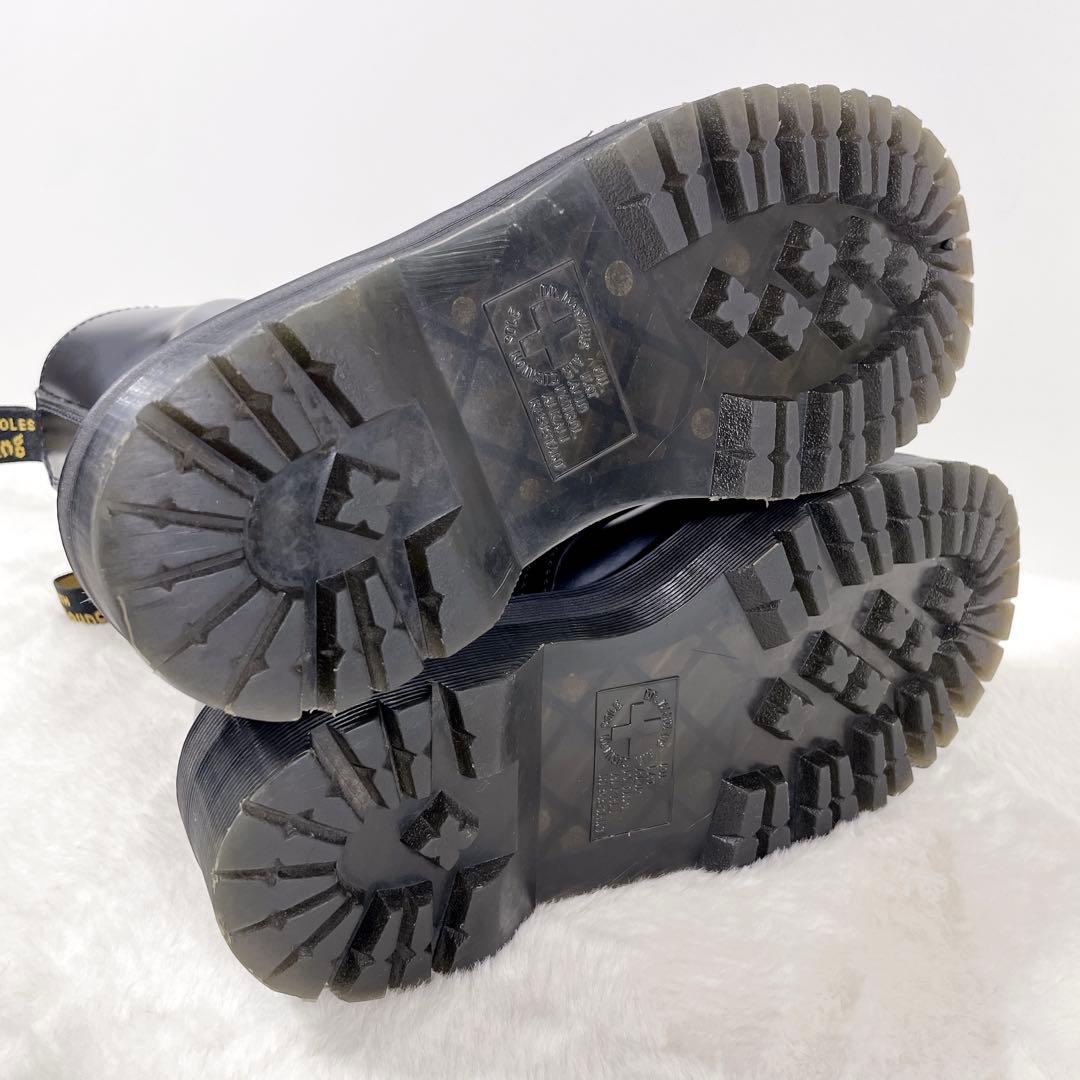 ドクターマーチン JADON 8ホール ブーツ 厚底 レザー ブラック 24cm