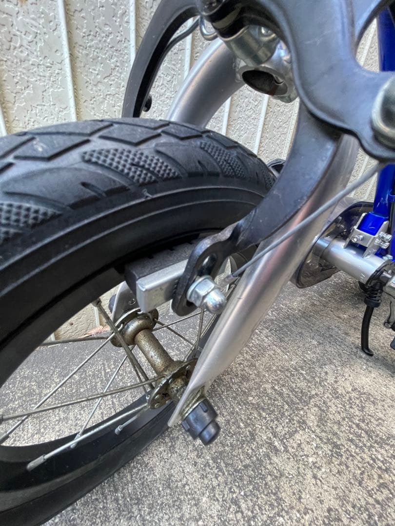 Henshin Bike 青 へんしんバイク キッズ 自転車12インチ