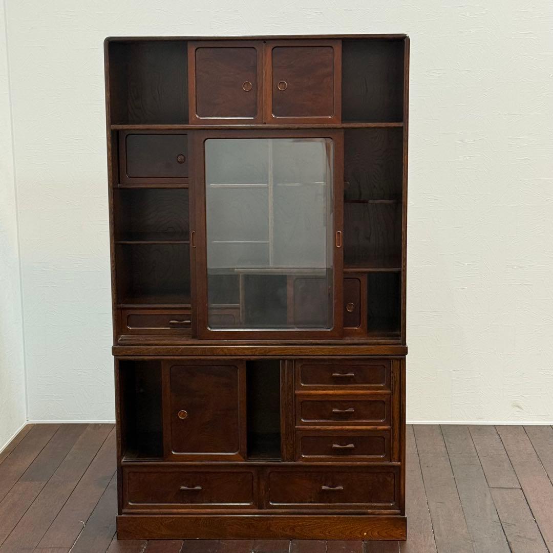 H19K3 欅材 からくり箪笥 タンス