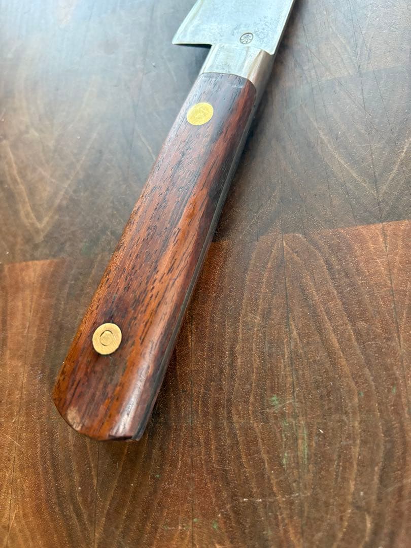 正本　最上　骨スキ　145mm 包丁　捌き　解体　和包丁　本職　炭素鋼