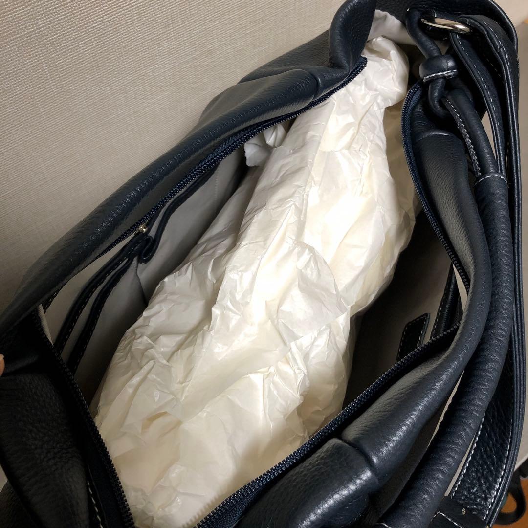 Kitamura キタムラ　横浜本町　本革　牛革　ショルダーバッグ　ハンドバッグ