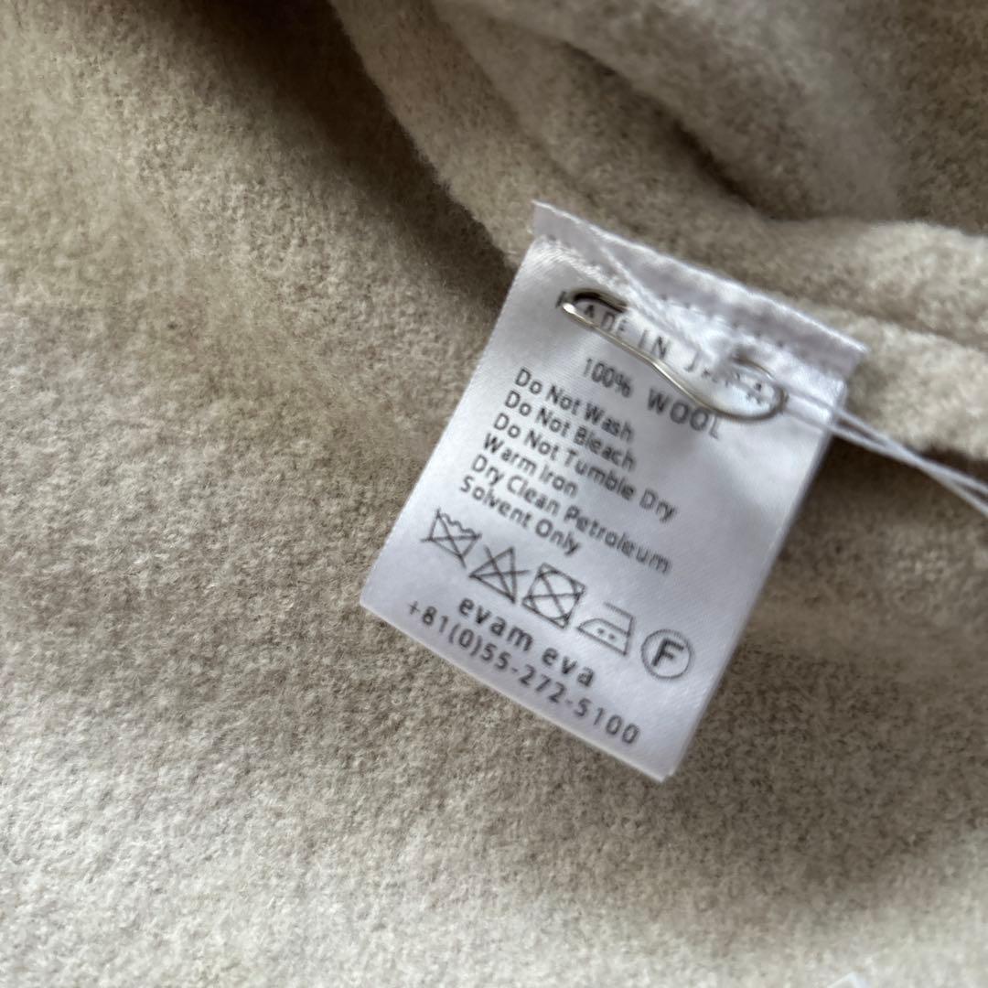 専用evam eva press wool robe プレスウール　新品