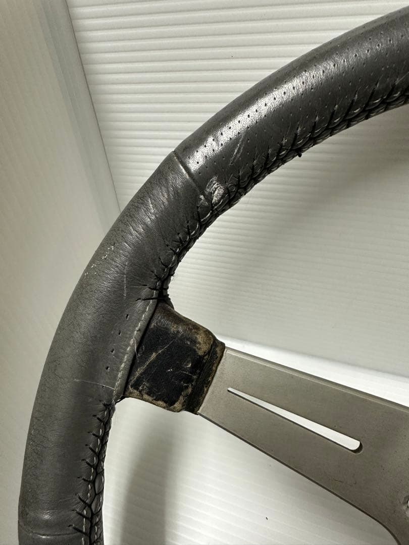 ナルディ　レザー巻き　370mm