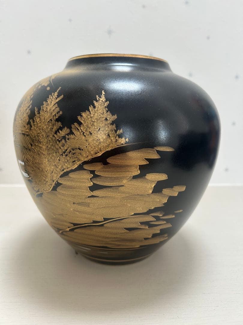 九谷焼　セット　獅子　花瓶