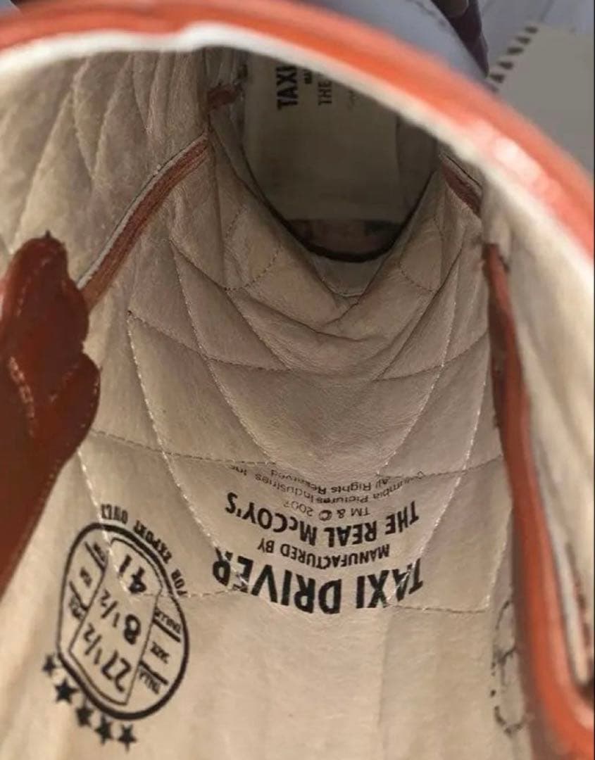 美品　リアルマッコイズ　ウエスタンブーツ TAXI D 27.5 EE