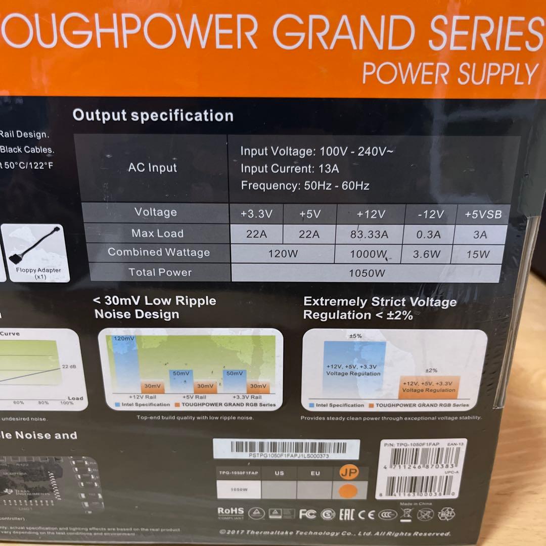 Toughpower Grand RGB 1050W 新品未開封