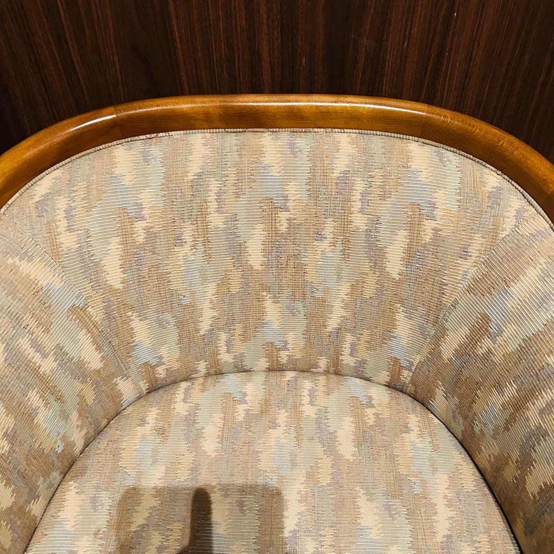 【良品】 シングルソファー 腰掛け椅子 家具 1人用椅子 ②