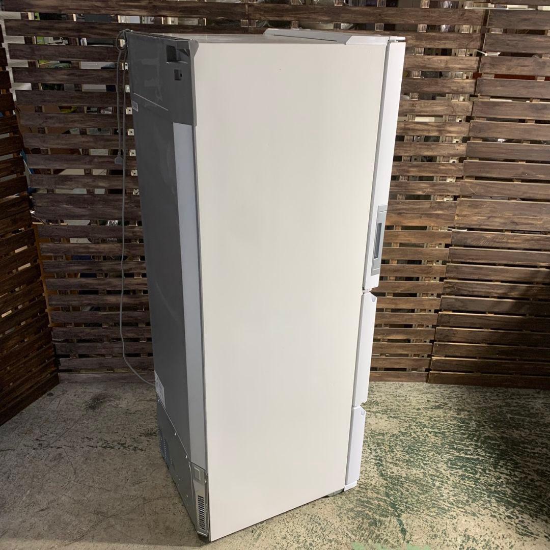 J228 シャープ 冷蔵庫 SJ-GW35H-W 350L 両開き 2022年製