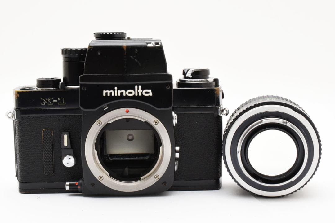 フィルムカメラ Minolta X-1 + MC ROKKOR PG 50mm F1.4