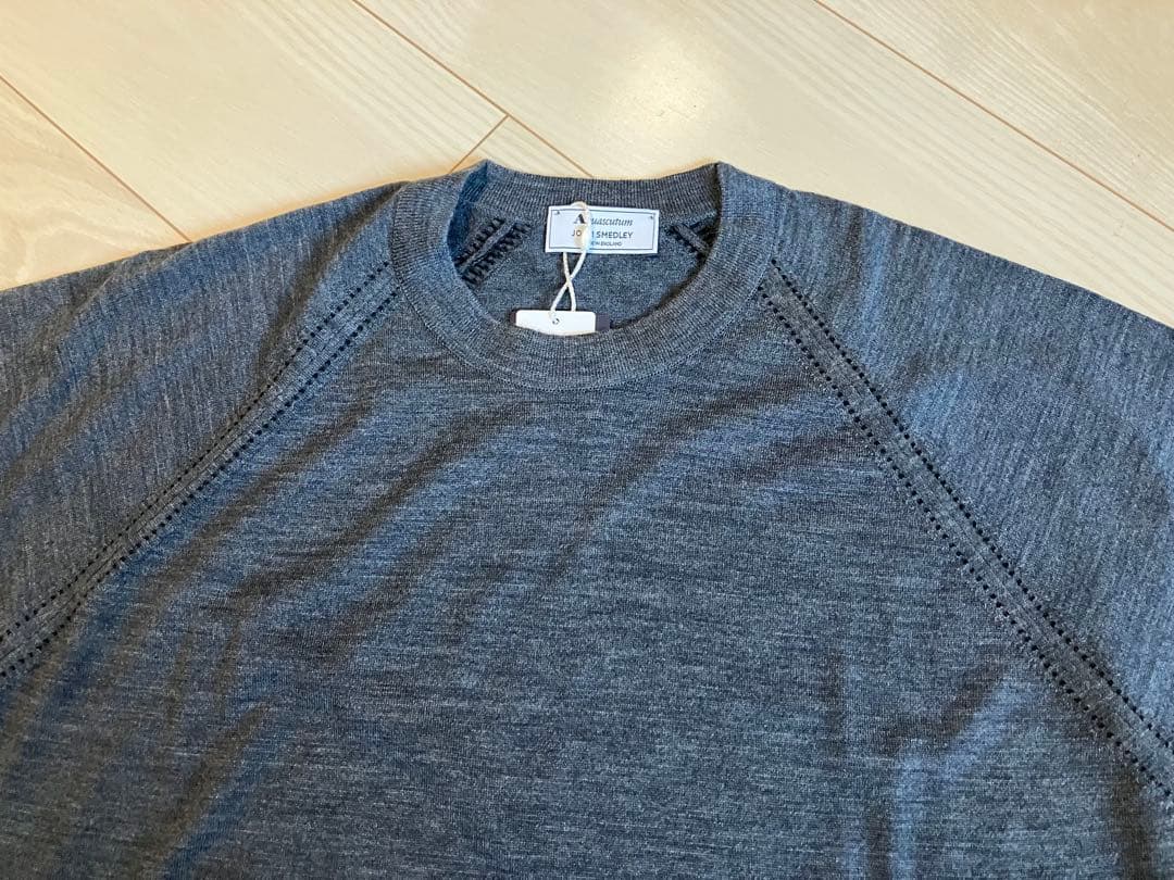 m*t様 最終【新品タグ付】アクアスキュータム別注　ジョンスメドレー　クルーネッ